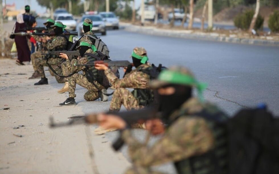I stedet for å ta imot nødhjelp fra Israel til sin trengende befolkning, bruker Hamas tiden til å trene på nye konfrontasjoner med Israels forsvarsstyrker. Illustrasjonsbilde.
 Foto: Majdi Fathi/TPS