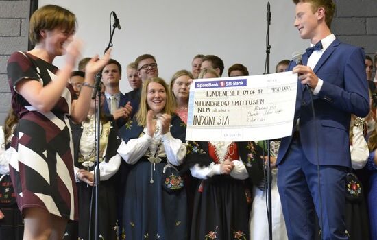 Russ samlet inn millioner til misjonsprosjekt