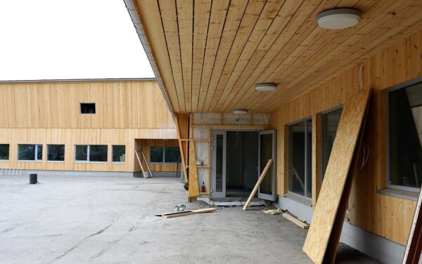 Glede over nytt skolebygg