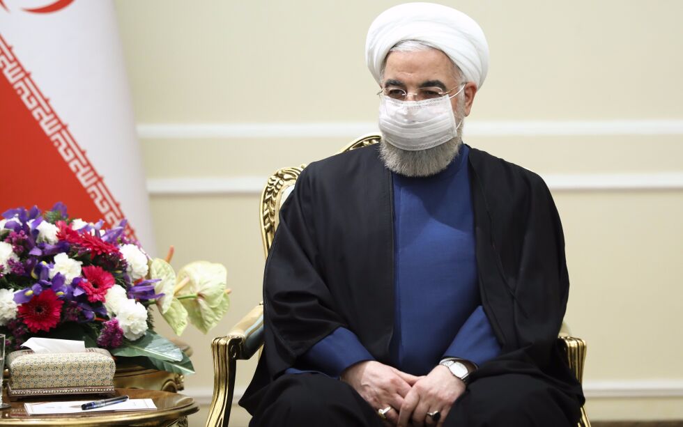 Irans president Hassan Rouhani.
 Foto: NTB
