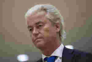 Geert Wilders' parti PVV går ut