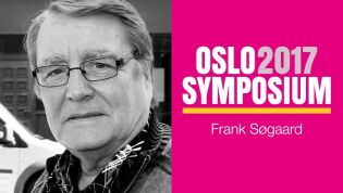 Frank Søgaards tale på Oslo Symposium