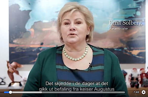Hundretusener har sett kirkens julevideo