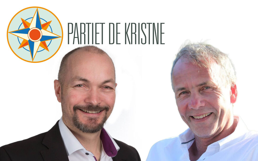 Partiet De Kristne skal stemme over nytt navn. Norge IDAG har intervjuet Erik Selle (t.v.) og Lars Kåre Katla.
 Foto: PDK/Norge IDAG