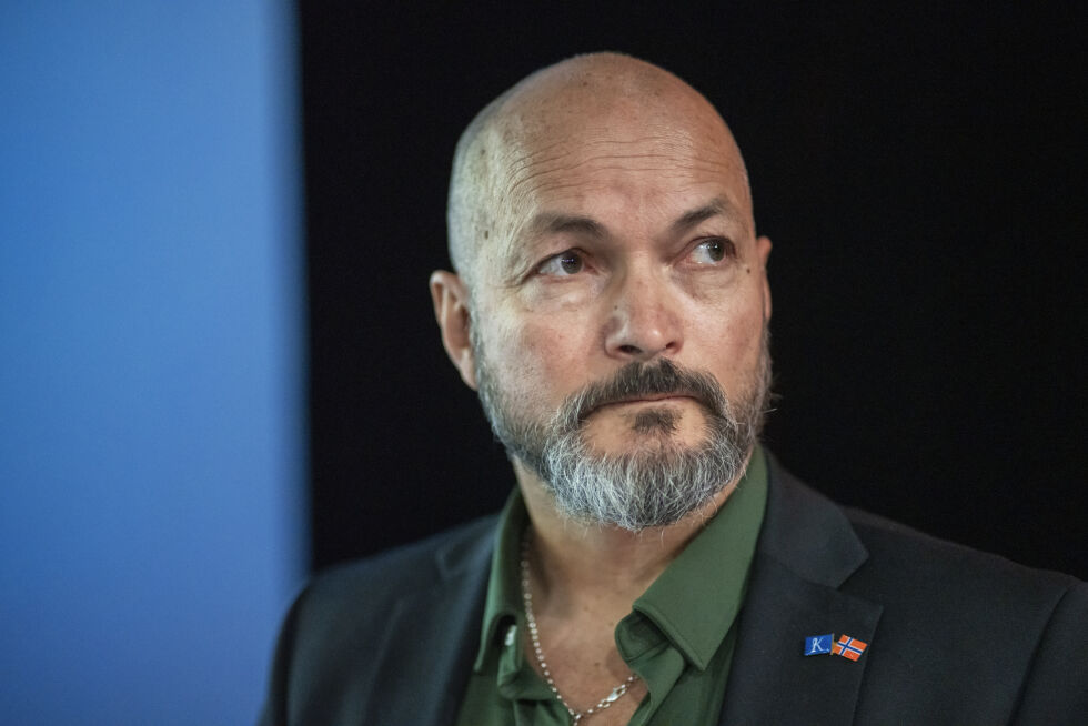 Erik Selle, partileder av Konservativt, er bekymret for Norges forsvarsevne.
 Foto: Ole Berg-Rusten / NTB