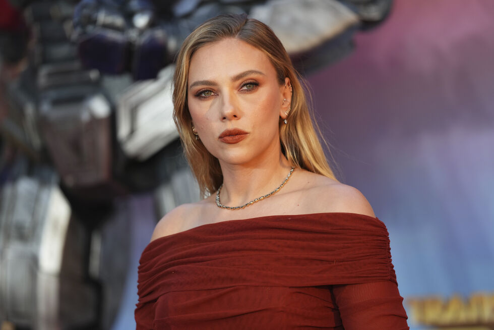 Scarlett Johansson på premieren for filmen Transformers One i London i september.
 Foto: Scott A Garfitt/Invision/AP/NTB