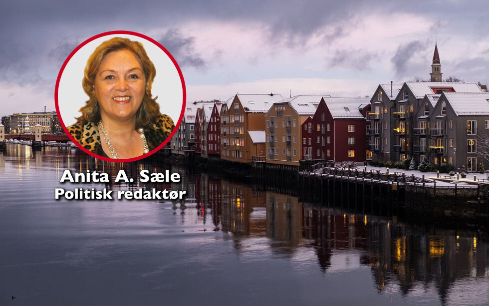 Illustrasjonsfoto fra Trondheim. – Årsak til mangel og dyrtid på bolig, er regjeringens politikk, skriver politisk redaktør Anita A. Sæle.
 Foto: Corentin Julliard, Pixabay/Norge IDAG (innfelt)
