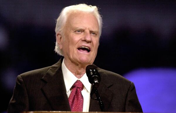 Billy Graham-statue skal reises i kongressen