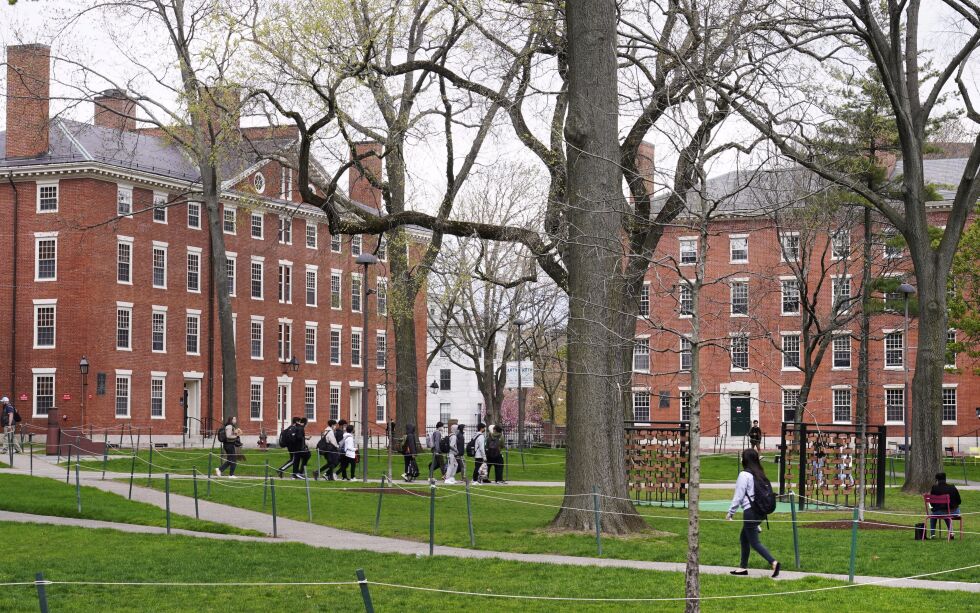 Harvard University i Boston ble stiftet i 1636 og er ett av de mest prestisjefylte universitetene i verden.
 Foto: Charles Krupa