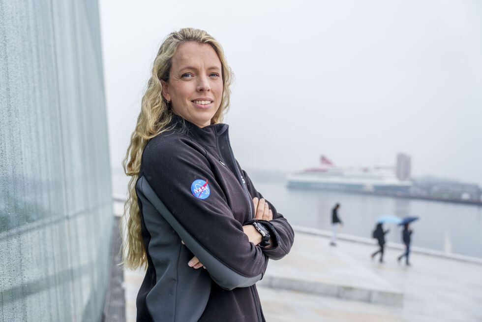 Astronaut Jannicke Mikkelsen er den første nordmann i verdensrommet. Mens hun var i bane rundt jordkloden opplevde hun å se russiske raketter slå ned på mål i Ukraina.
 Foto: Javad Parsa / NTB
