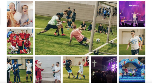 Var du på fotballcup og lovsangsfest i helgen?