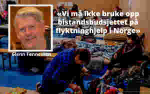 – Hjelp til ukrainere i Norge må komme på toppen av bistandsbudsjettet