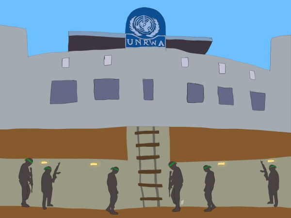Dekker seg bak UNRWA