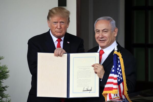 Hevder at Trump-avtale sikrer egen palestinsk stat