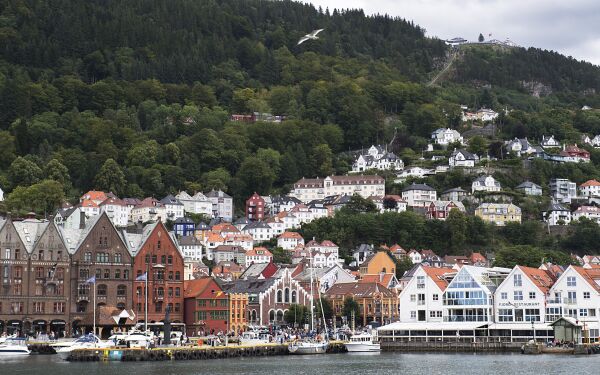 Bergen er byen med renest luft i Norge