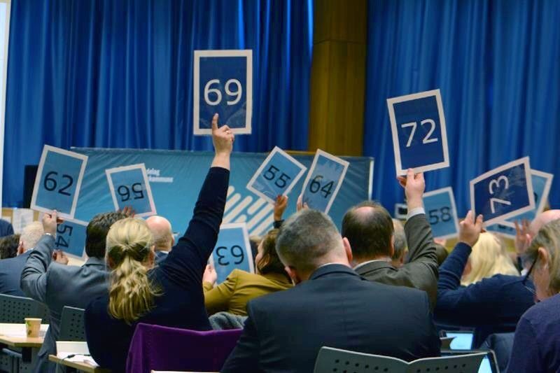 Boikott: 26. februar stemte Trøndelag KrFs fylkestingsrepresentant sammen med flertallet for boikott av Israel. Lørdag svarte fylkeslaget.
 Foto: Trøndelag Fylkeskommune