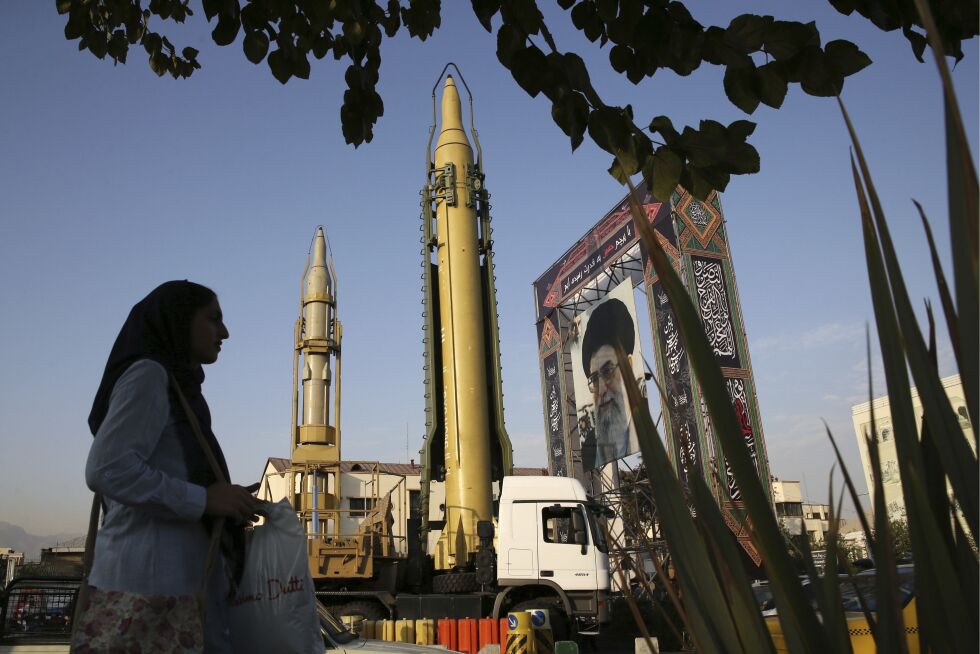 Iran kan være i ferd med å utvikle atomvåpen, advarer politisk redaktør Anita A. Sæle.
 Foto: NTB/AP Photo/Vahid Salemi, File
