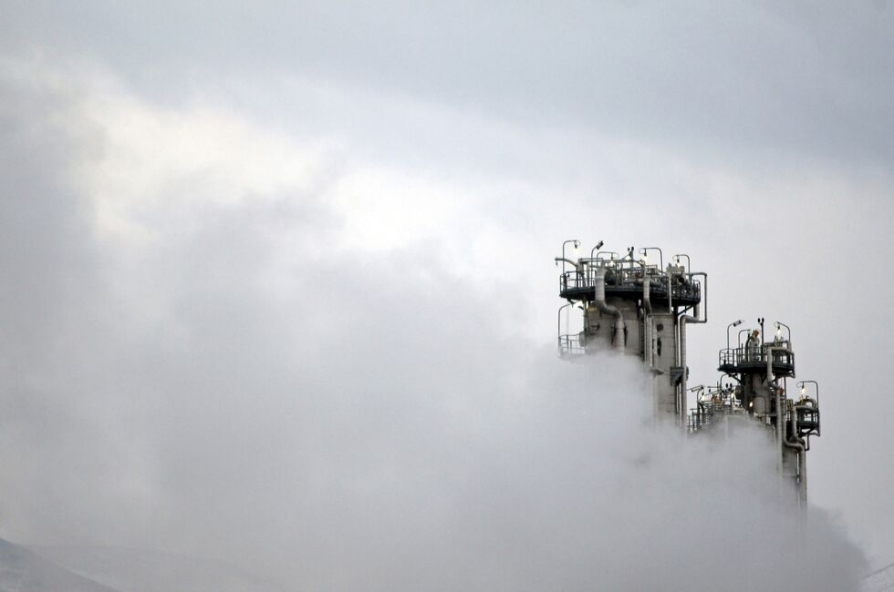 En del av atomkraftverket i nærheten av Arak i Iran, fotografert i 2011. Arkivfoto.
 Foto: Mehdi Marizad / Fars via AP / NTB