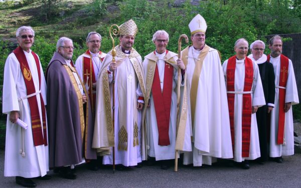 Første bispevigsling i Den Lutherske Kirke i Norge