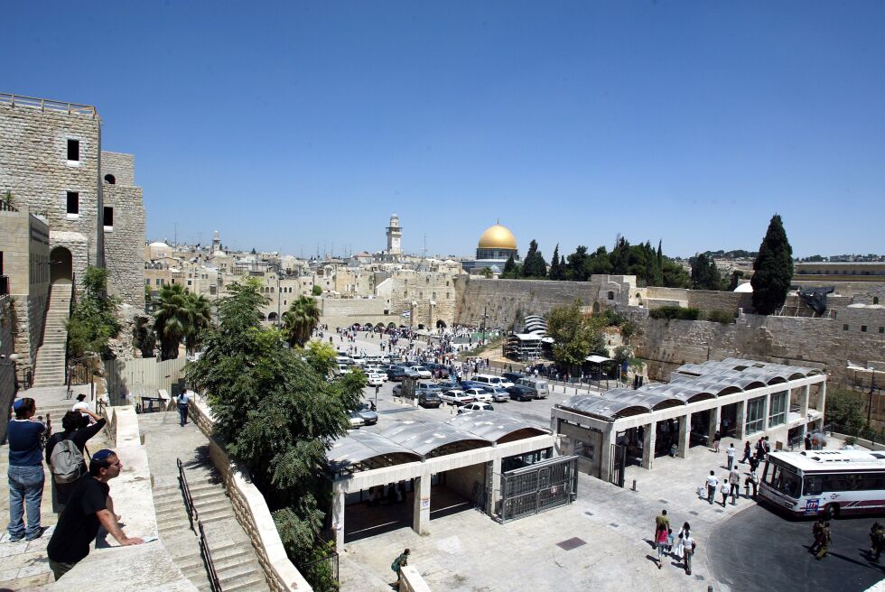 Vestmuren, i hjertet av Gamlebyen i Jerusalem, Israels hovedstad. Illustrasjonsfoto: Gorm Kallestad / NTB scanpix