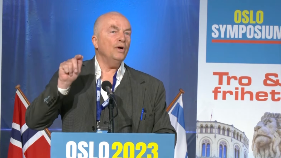 OPPDATERT: Hans Rustad er redaktør i Document.no
 Foto: Skjermdump/YouTube