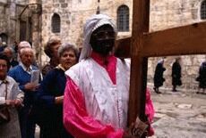 Mange pilegrimer feiret påske i Jerusalem
