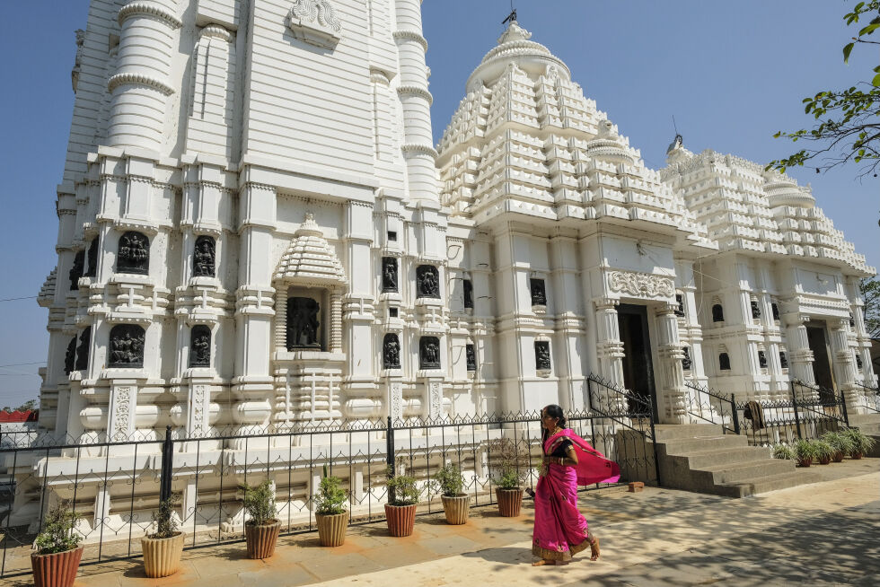 En kvinne besøker Jagannath Temple i Koraput, Odisha, India.
 Foto: iStock