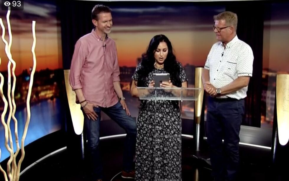 Over femti predikanter fra alle typer kirkesamfunn har funnet sammen i enhet og har forkynt evangeliet kveld etter kveld til frelse mennesker i Sverige i mange uker.
 Foto: TV Visjon Sverige
