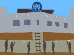 Dekker seg bak UNRWA