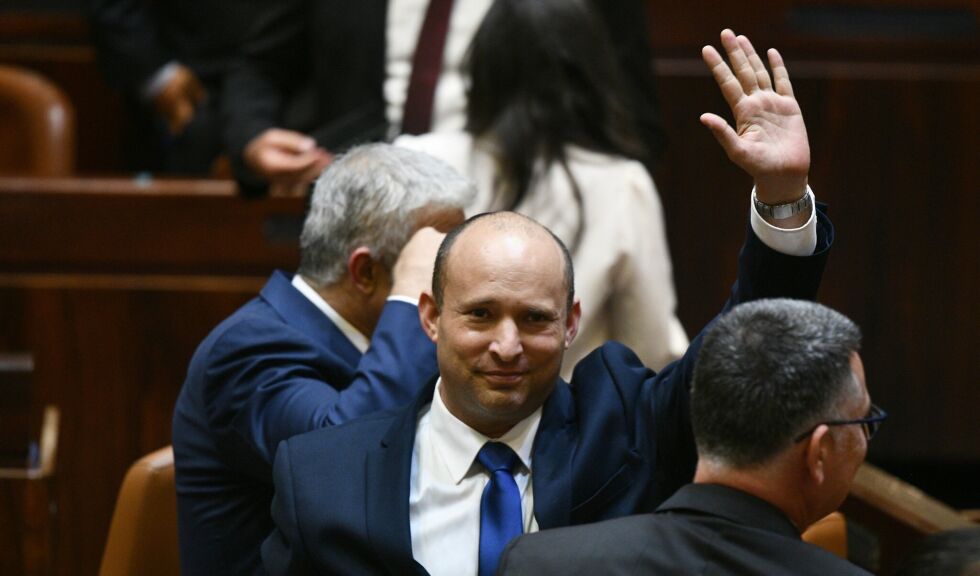Ny statsminister: Naftali Bennett er Israels nye statsminister.
 Foto: GPO