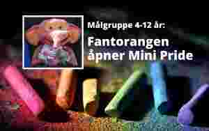 Nå målrettes Pride mot barn i alderen fire til 12 år