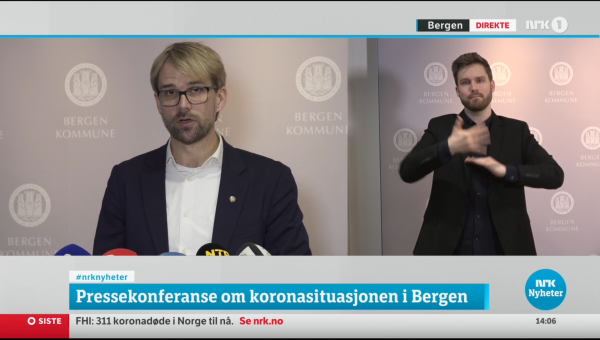Nå kan flere enn fem samles i Bergen