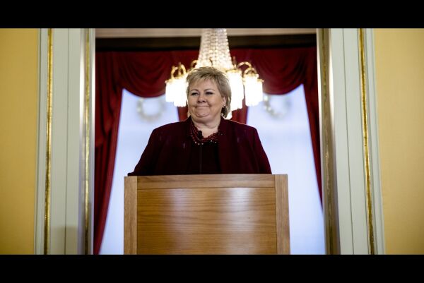 Solberg: Flertallsregjering vil gi større stabilitet