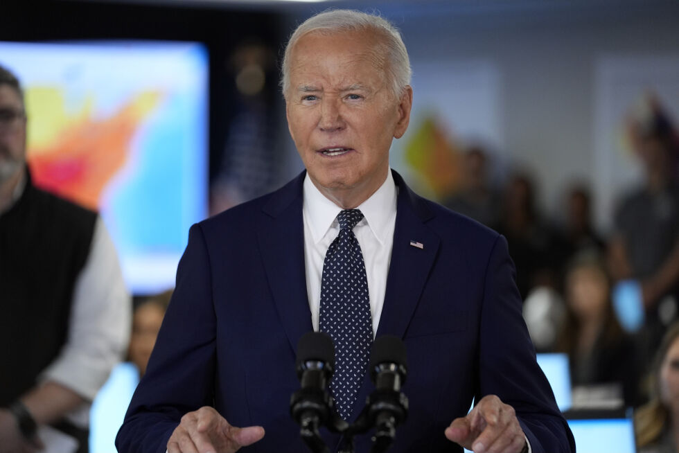 Hyppig reising i dagene før den mye omtalte debatten mot Donald Trump bidro til den svake opptredenen, sier USAs president Joe Biden.
 Foto: Evan Vucci / AP / NTB