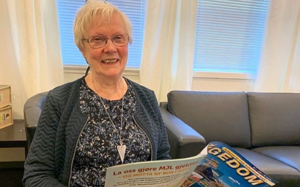 OPPLEVDE MIRAKELET: Knærne til Solrunn Johansen var utslitte. – Det var det bare bønn som kunne helbrede.
 Foto: Privat