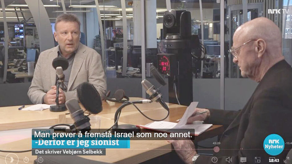 Sionismen som hatobjekt i NRK