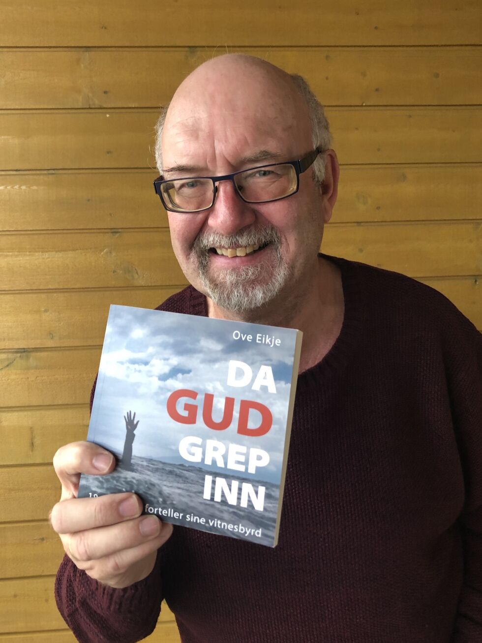 – Jeg håper at den nye boken kan være en døråpner for flere inn til det kristne budskapet, forteller Ove Eikje.
 Foto: Privat
