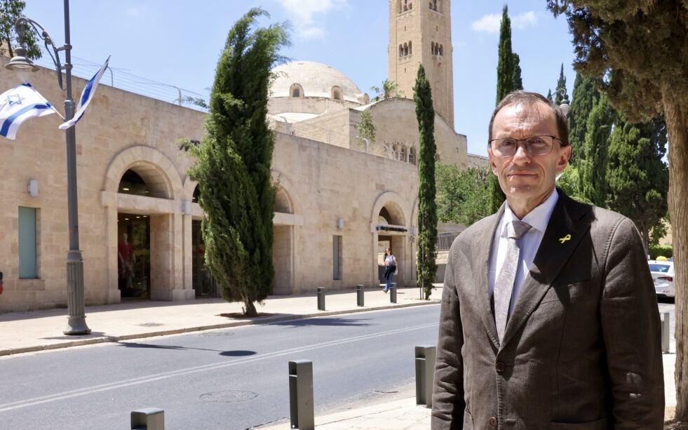 Espen Barth Eide er på plass i Jerusalem.
 Foto: Tuva Bogsnes / Utenriksdepartementet