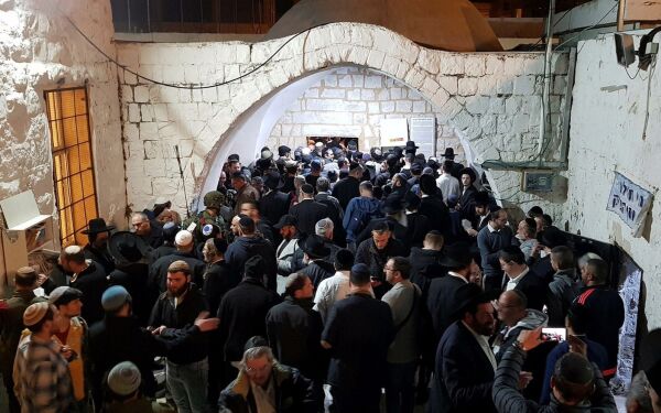 Arabiske opprørere hindret 3000 israelere å be ved Josefs grav