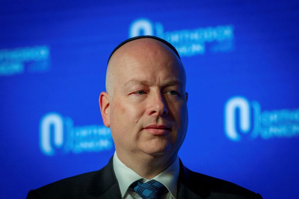 USAs spesialutsending for internasjonale forhandlinger Jason Greenblatt.
 Foto: Hillel Maeir/TPS