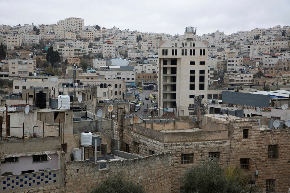 Et boligområde i Hebron på Vestbredden.
 Foto: Esty Dziubov/TPS