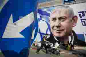 Presset Netanyahu håper på ny valgseier