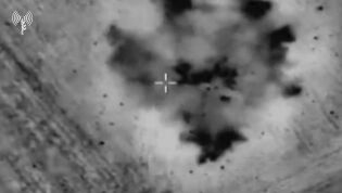 Her kan du se hvordan dronen ble brukt til å angripe terrorgruppen Islamsk Jihad