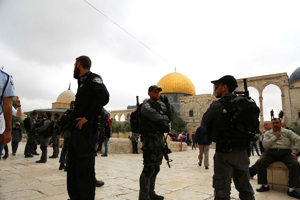 Tempelhøyden i Jerusalem.
 Foto: Mati Amar/TPS