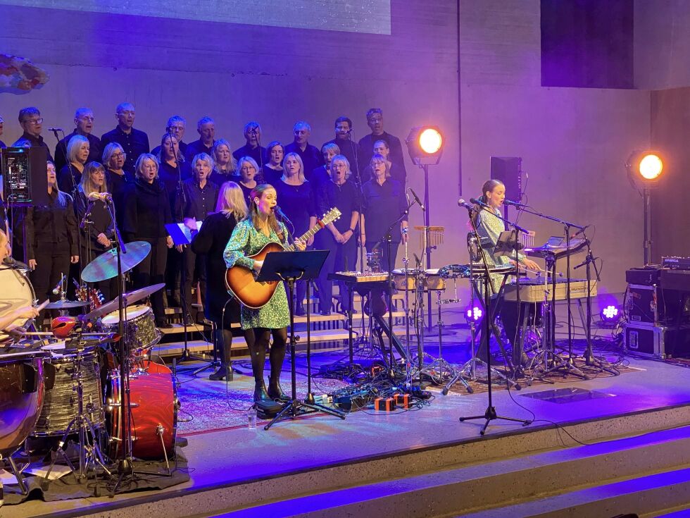 I løpet av konsertene har Bibelens påskefortelling blitt presentert med ulike innfallsvinkler.
 Foto: Dag Buhagen