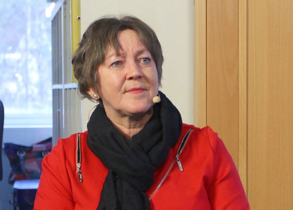 Astrid Aarhus Byrknes fra KrF er ordfører og varaordfører i Lindås, og en av appellantene på møte i Foldnes kirke.
 Foto: Norge IDAG