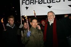 Fakkeltog og seminar for forfulgte kristne