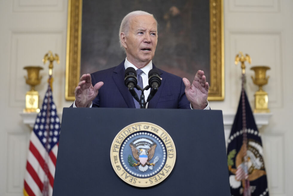 USAs president Joe Biden i Det hvite hus 31. mai 2024.
 Foto: AP/NTB/Evan Vucci