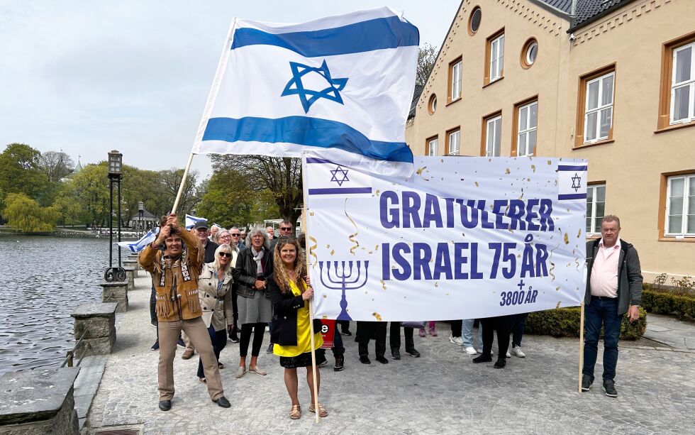 14. mai var det stor jubileumsfeiring i Stavanger i anledning Israels 75-årsdag.
 Foto: Norge IDAG