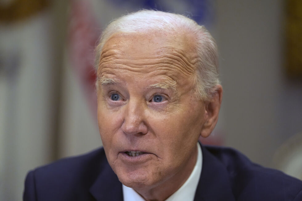 USA støtter Israel fullt ut, sier president Joe Biden.
 Foto: AP / NTB